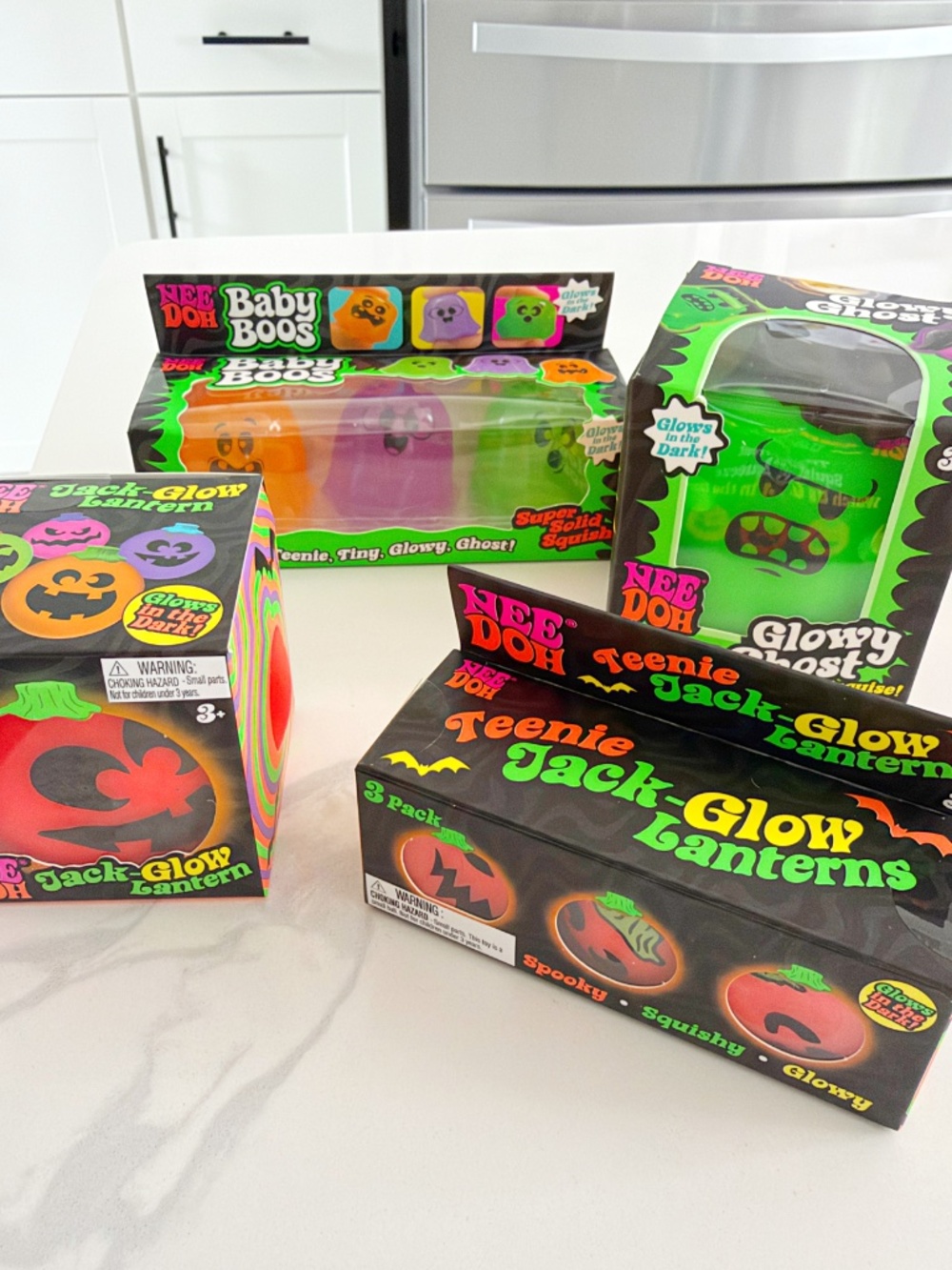 NeeDoh Rare Halloween Limited Edition Complete 4 Item Bundle 🎃👻 - Picture 3 of 3
